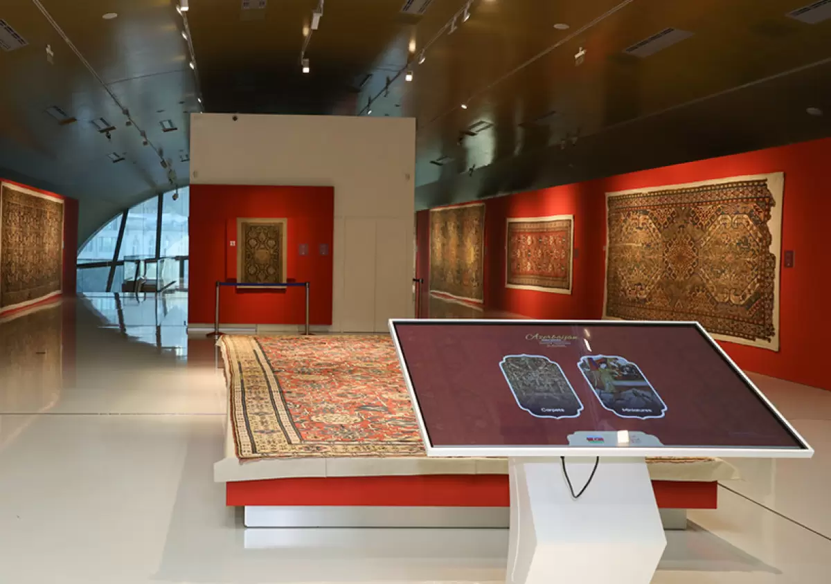 Explore Azerbaijani Carpet Art And Its Rich History with interactive display