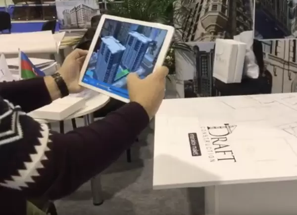 Draft Construction Augmented Reality Stand