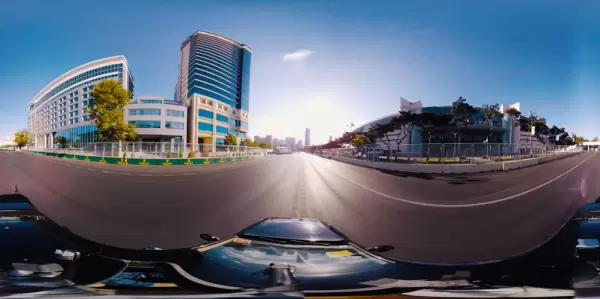 360 Virtual Tour of Baku City Circuit track