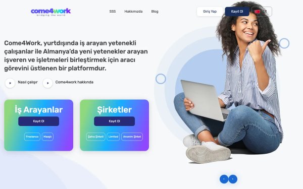 Job seeker–employer matching platform for Come4Work
