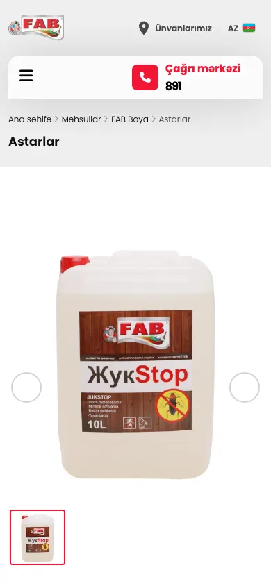 A comprehensive product catalog and corporate website for FAB Boya