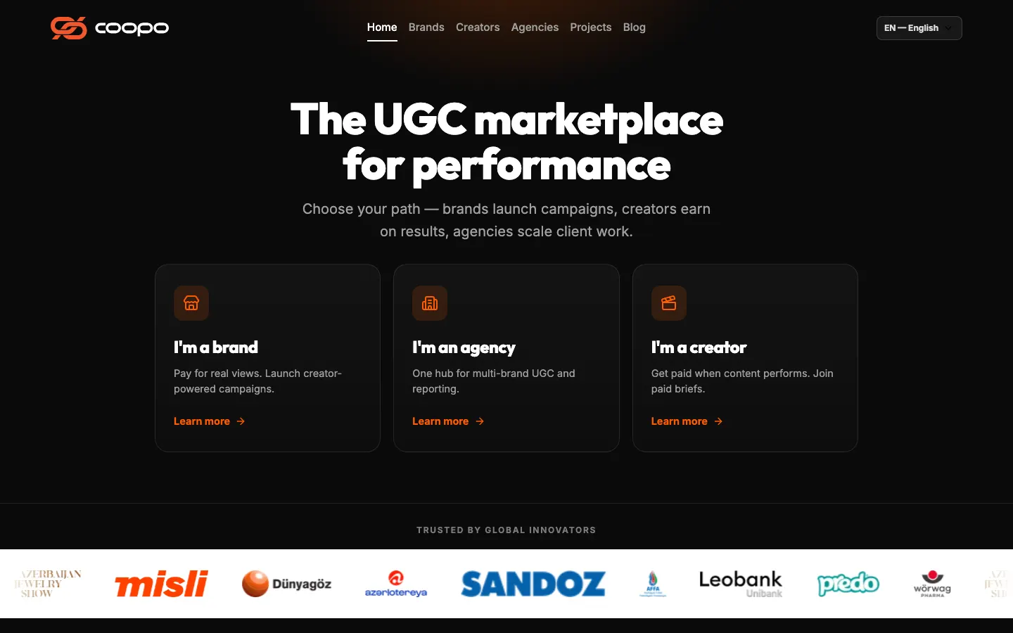 Building Coopo's UGC marketplace platform