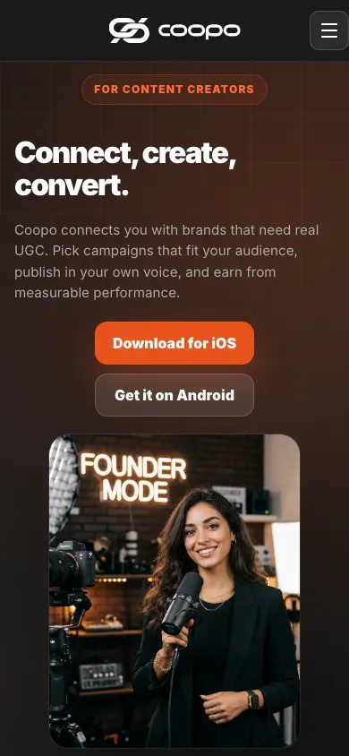 Building Coopo's UGC marketplace platform